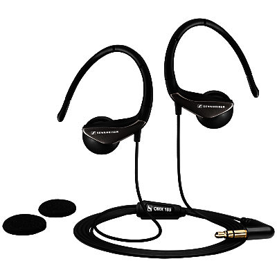 Sennheiser OMX185 Around-Ear Headphones, Black Sennheiser OMX185 Around-Ear Headphones, Black